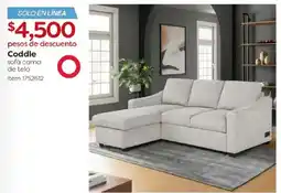 Costco Caddle sofá cama de tela oferta