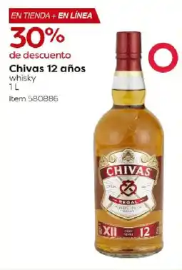 Costco Chivas 12 años whisky oferta