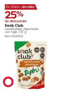 Costco Snak Club cacahuates japoneses con tajin oferta