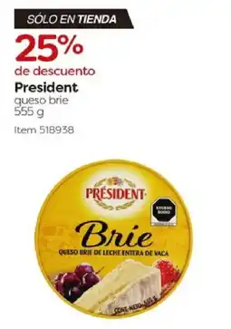 Costco President queso brie oferta