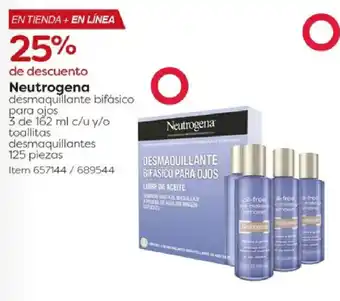 Costco Neutrogena desmaquillante bifásico para ojos oferta