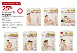 Costco Huggies Supreme Platino etapa 1-7 oferta