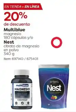 Costco Multiblue magnesio y/o citrato de magnesio en polvo oferta