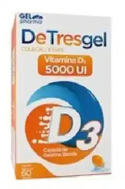 Costco Detresgel Vitamina D3 Colecalciferol 5000 UI oferta