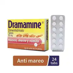 Farmacias Benavides 50 mg Dimenhidrinato oferta