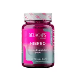 Farmacias YZA Belacaps Hierro 450mg 60 caps oferta