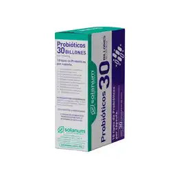 Farmacias YZA Solanum Probioticos 30 Caps oferta