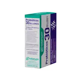 Farmacias YZA Solanum Probioticos 30 Caps oferta