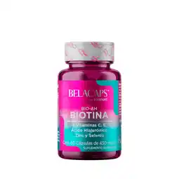 Farmacias YZA Belacaps Biotina 450Mg 50 Caps oferta