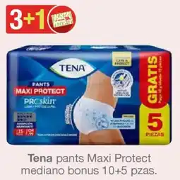 Soriana Híper Tena pants Maxi Protect mediano oferta