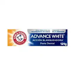 Farmacias Benavides Advance White Blancura Extrema con Bicarbonato de Sodio Pasta Dental oferta