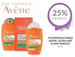 Farmacias Guadalajara Avène fotoprotectores ultra mat o mat perfect oferta