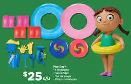 Bodega Aurrerá Play Day Flotadores / Salvavidas / Set de playa / Discos voladores oferta