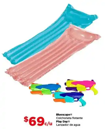 Bluescape colchoneta flotante o Play Day lanzador de agua
