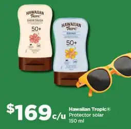 Bodega Aurrerá Hawaiian Tropic protector solar oferta