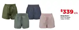 Bodega Aurrerá Simply Basic short con jareta oferta