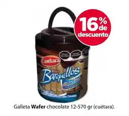 Zorro Cuétara wafer barquillos chocolate oferta