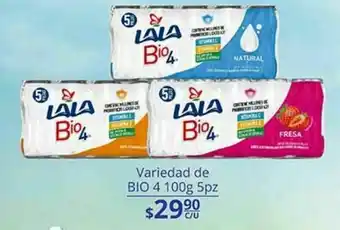Variedad de bio 4 100g 5pz