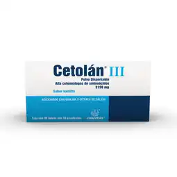 Farmacias YZA CETOLAN III C/30 VAINILLA oferta