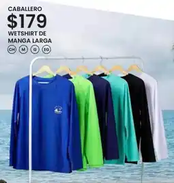 Soriana Híper Caballero wetshirt de manga larga oferta