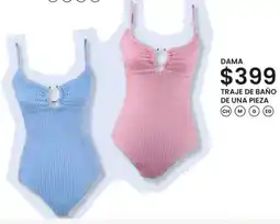 Soriana Híper Dama traje de baño de una pieza oferta