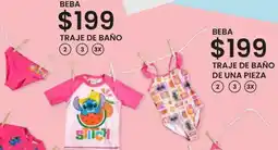 Soriana Híper Beba traje de baño oferta