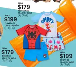 Soriana Híper Bebo playera de traje de baño oferta
