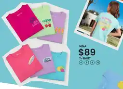 Soriana Híper Niña t-shirt oferta