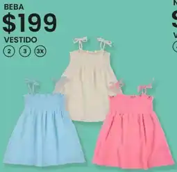 Soriana Híper Beba vestido oferta