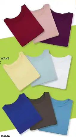 Soriana Híper Dama playera new wave oferta