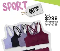 Soriana Híper Dama top deportivo oferta