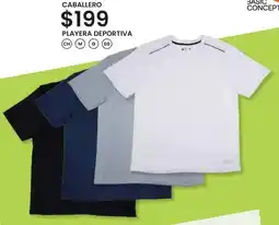 Soriana Híper Caballero playera deportiva oferta