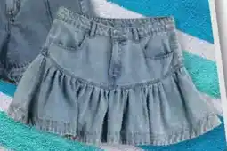 Soriana Híper Dama falda mezclilla oferta