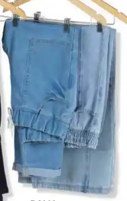 Soriana Híper Dama pantalón mezclilla jogger oferta