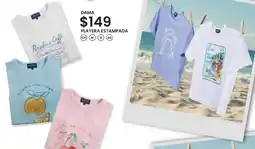Soriana Híper Dama playera estampada oferta