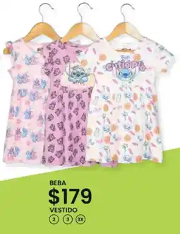 Soriana Híper Beba vestido oferta