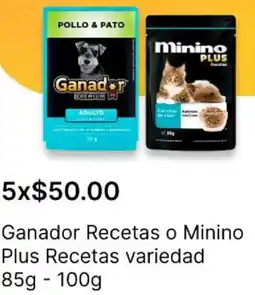 OXXO Ganador recetas o minino plus recetas variedad oferta