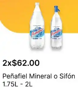 OXXO Peñafiel mineral o sifón oferta