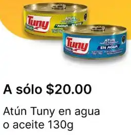 OXXO Tuny atún en agua o aceite oferta