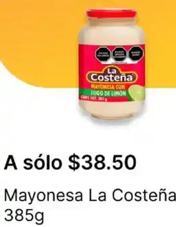 OXXO La costeña mayonesa oferta