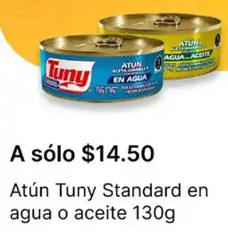OXXO Tuny atún standard en agua o aceite oferta