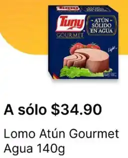 OXXO Tuny lomo atún gourmet agua oferta
