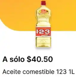 OXXO 123 aceite comestible oferta