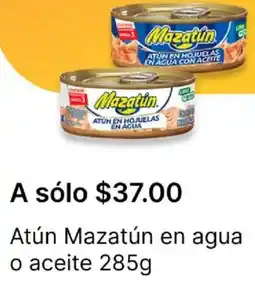 OXXO Mazatún atún en agua o aceite oferta