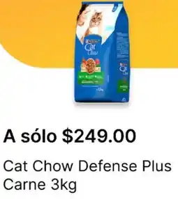 OXXO Purina cat chow defense plus carne oferta