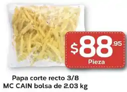 Super Aki Mc cain papa corte recto 3/8 bolsa de oferta
