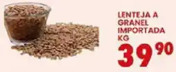 Alsuper Lenteja a granel importada oferta