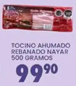 Alsuper Tocino ahumado rebanado nayar oferta