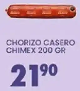 Alsuper Chime chorizo casero oferta