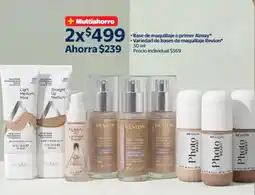 Walmart Almay o Revlon base de maquillaje o primer oferta